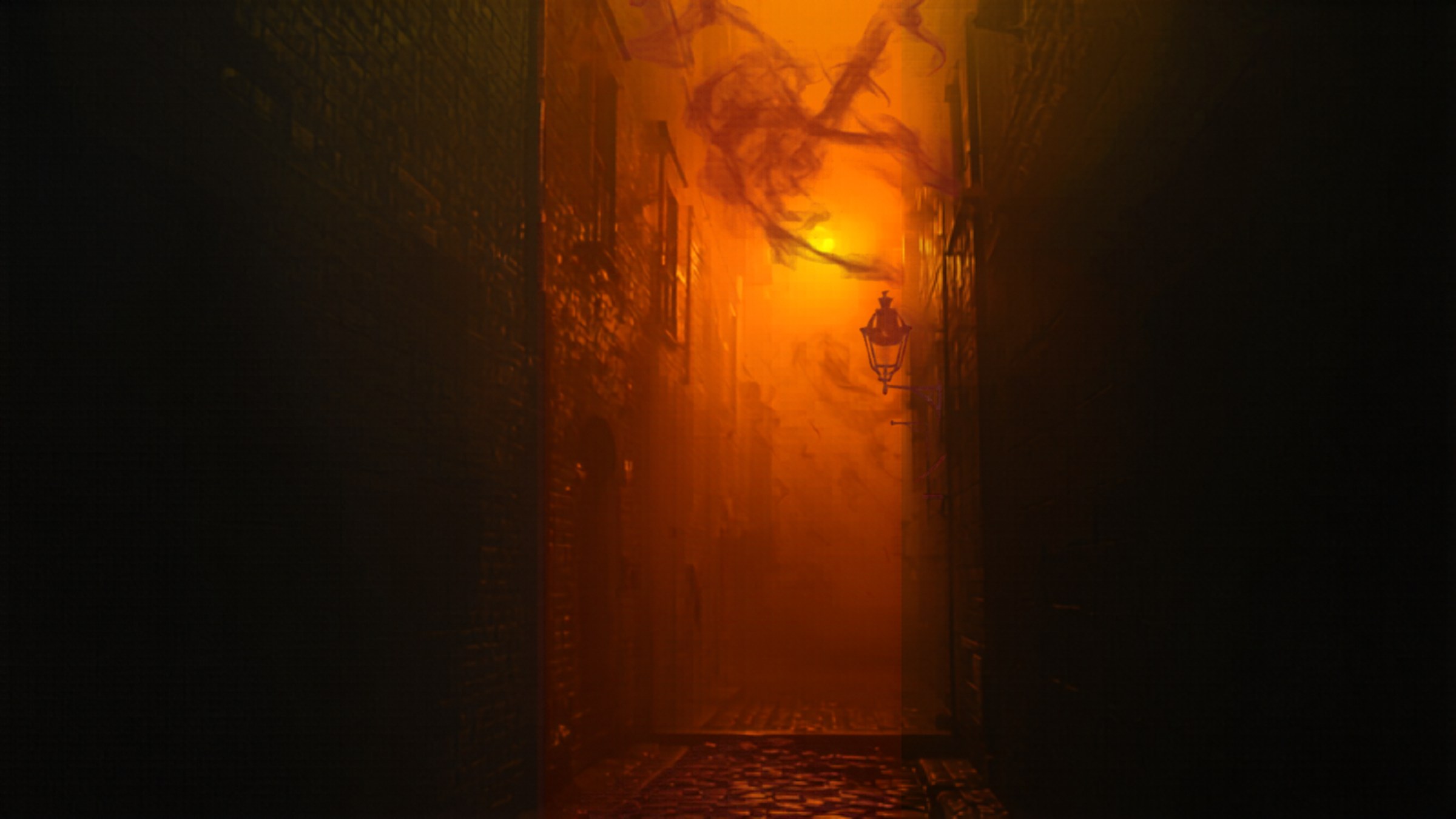 Mysterious amber fog in a dark alley — WeirdOdors investigates unexplained smells
